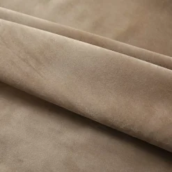 vidaXL Gordijnen verduisterend 2 st met haken 140x175 cm fluweel beige