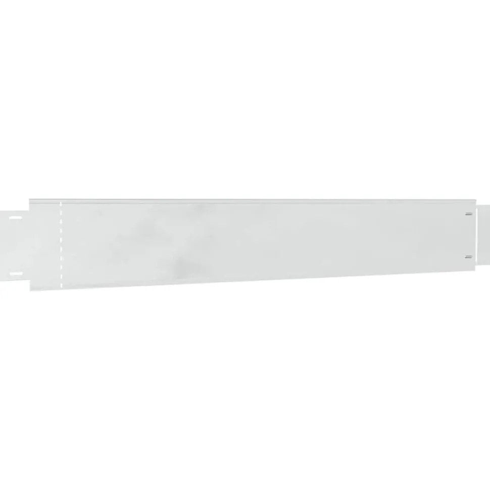 vidaxl Grashek Gegalvaniseerde kleur 100 x 14 x 0,07 cm
