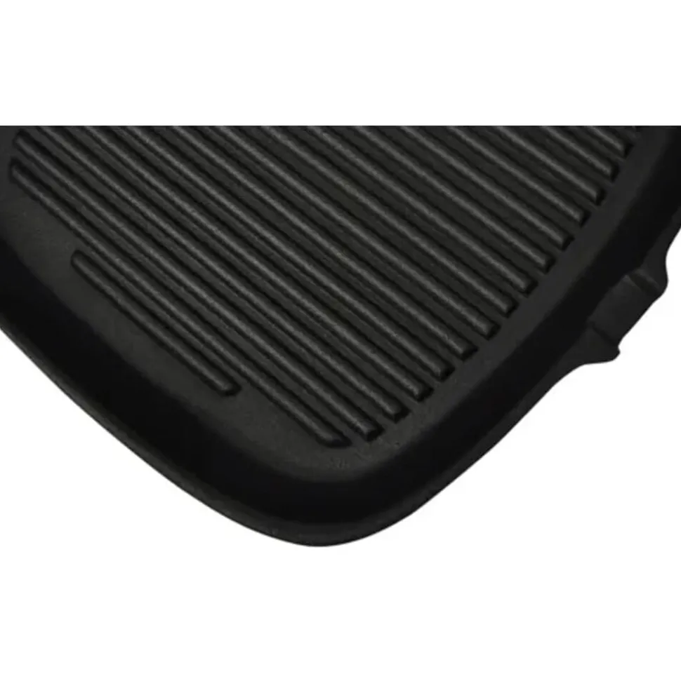 vidaXL Grillpan gietijzer 24x23 cm