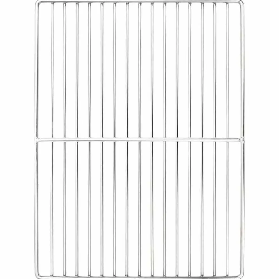 vidaXL Grillrooster Zilver 40 x 30 cm Roestvrij staal