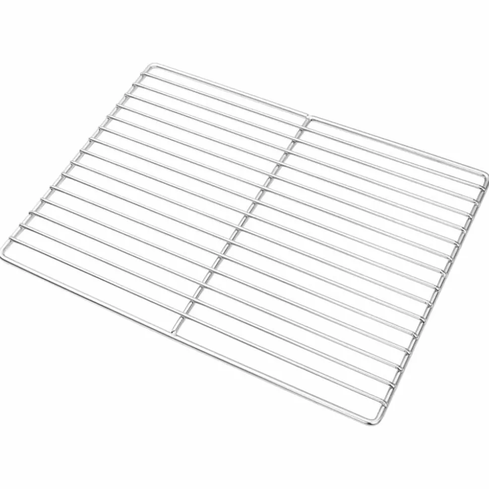 vidaXL Grillrooster Zilver 40 x 30 cm Roestvrij staal