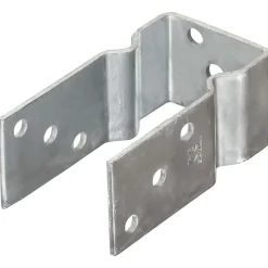vidaXL Grondankers 6 st 7x6x15 cm gegalvaniseerd staal zilverkleurig