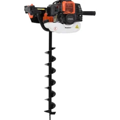 vidaXL Grondboor oranje