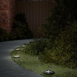 vidaXL Grondlampen 4 st solar met grondpennen warmwit