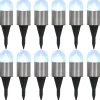 vidaXL Grondlampen 12 st solar LED wit