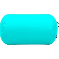 vidaXL Gymnastiekrol met pomp opblaasbaar 100x60 cm PVC groen