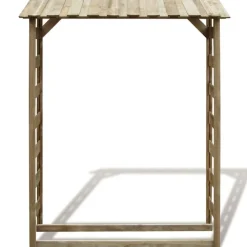 vidaXL Haardhoutopslag 150x44x176 cm geïmpregneerd grenenhout