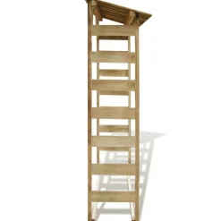 vidaXL Haardhoutopslag 150x44x176 cm geïmpregneerd grenenhout