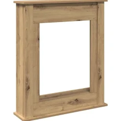 vidaXL Haardombouw 75x20x87,5 cm bewerkt hout artisanaal eikenkleurig