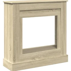 vidaXL Haardombouw 90x30x90 cm bewerkt hout sonoma eikenkleurig