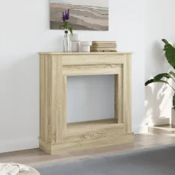 vidaXL Haardombouw 90x30x90 cm bewerkt hout sonoma eikenkleurig