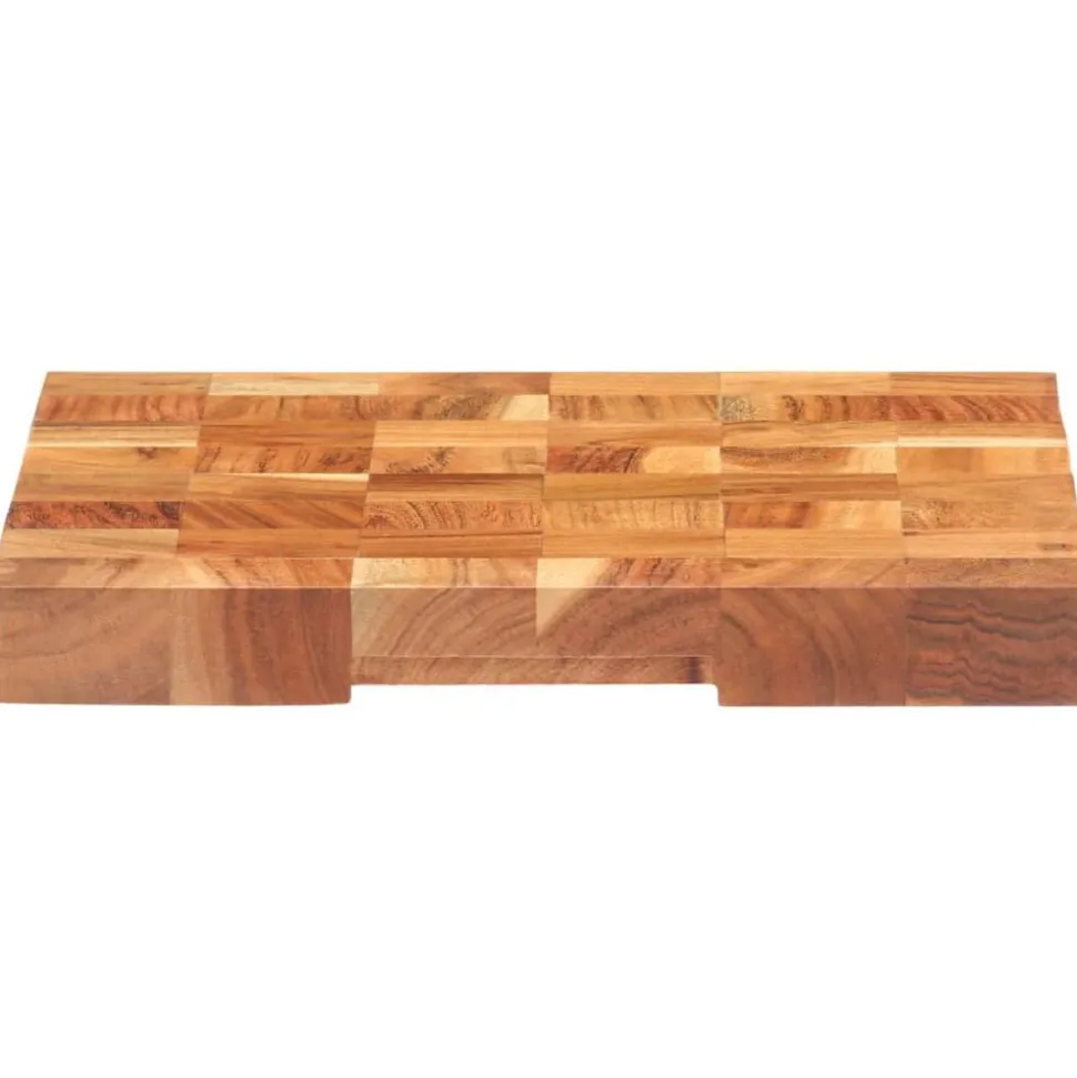 vidaXL Hakblok 40x30x3,8 cm massief acaciahout