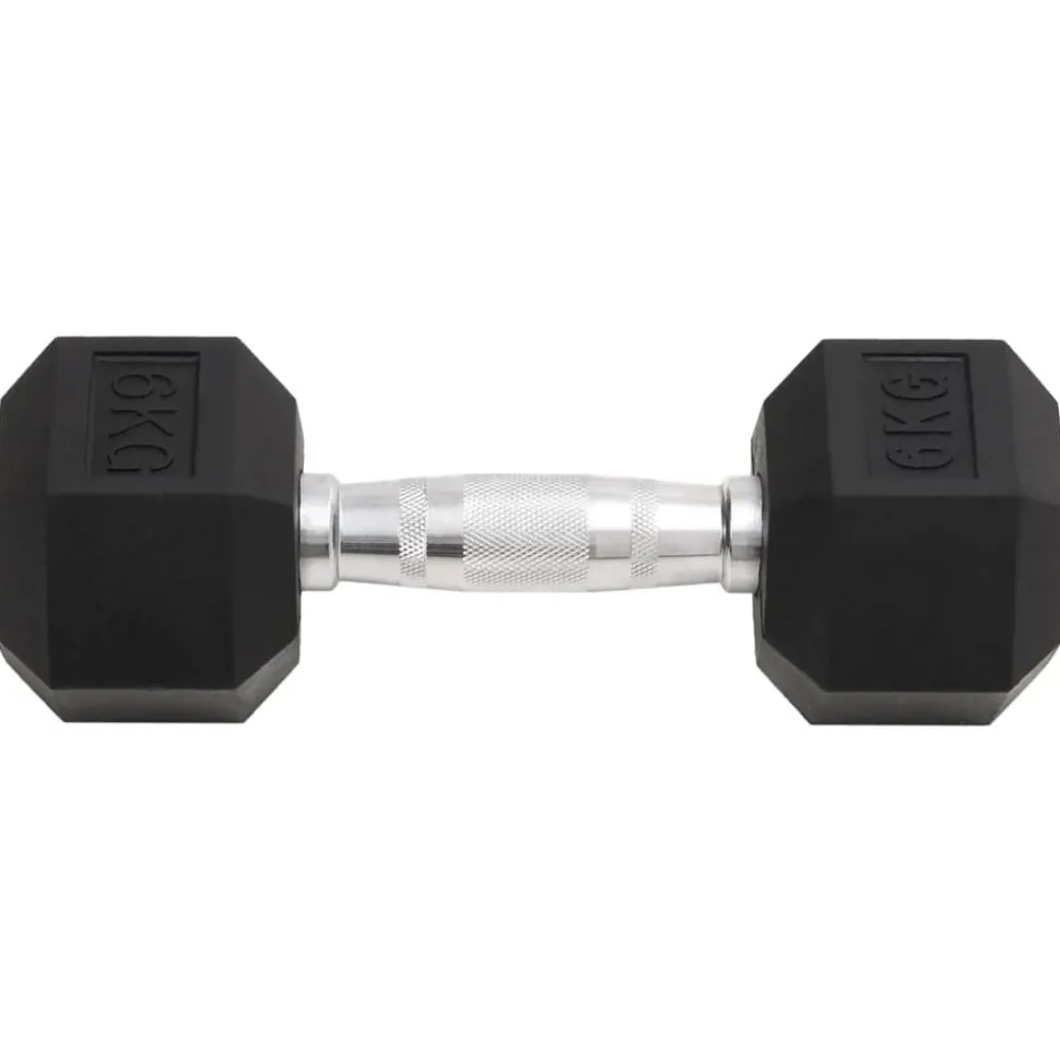 vidaXL Halters 2 st 12 kg totaal gietijzer