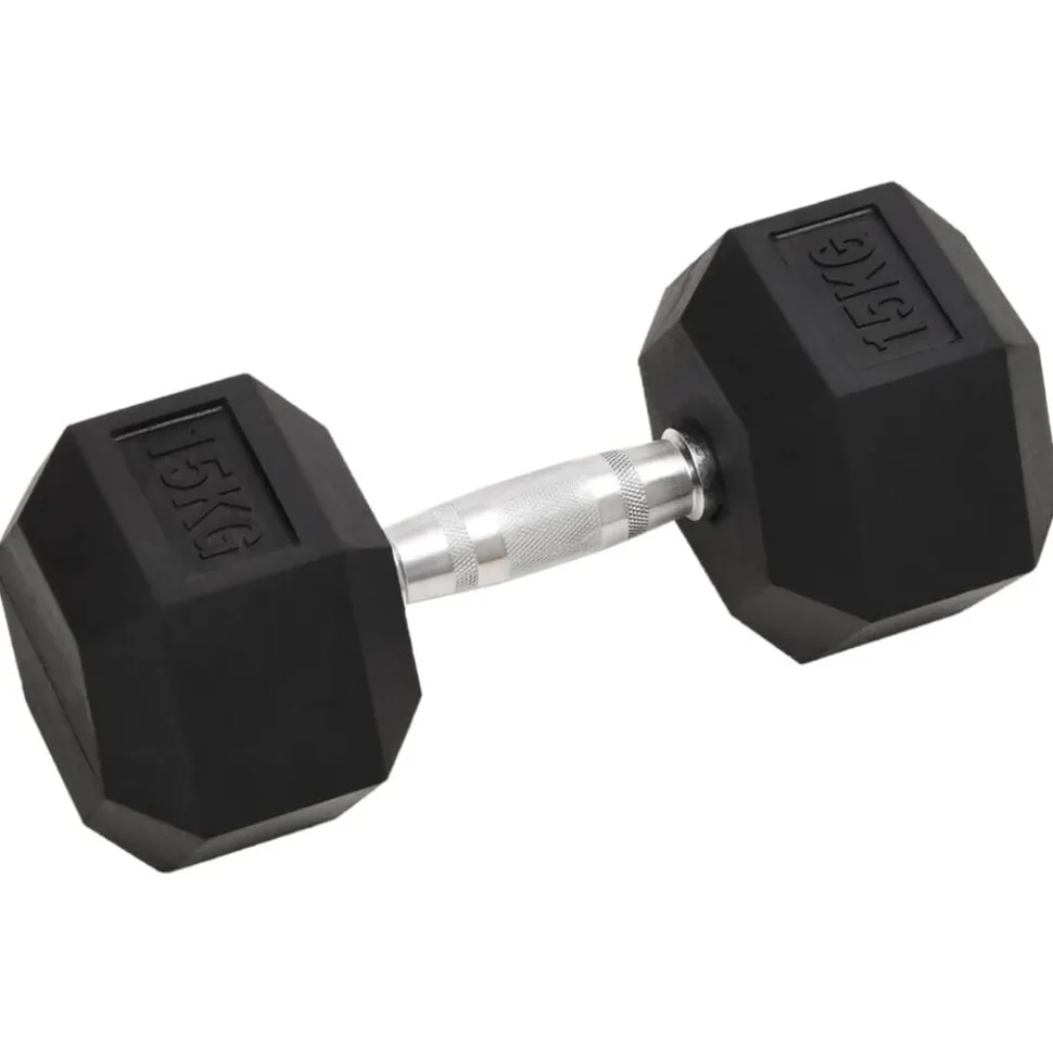 vidaXL Halters 2 st 30 kg totaal gietijzer