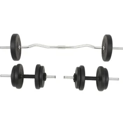 vidaXL Halterset 30 kg