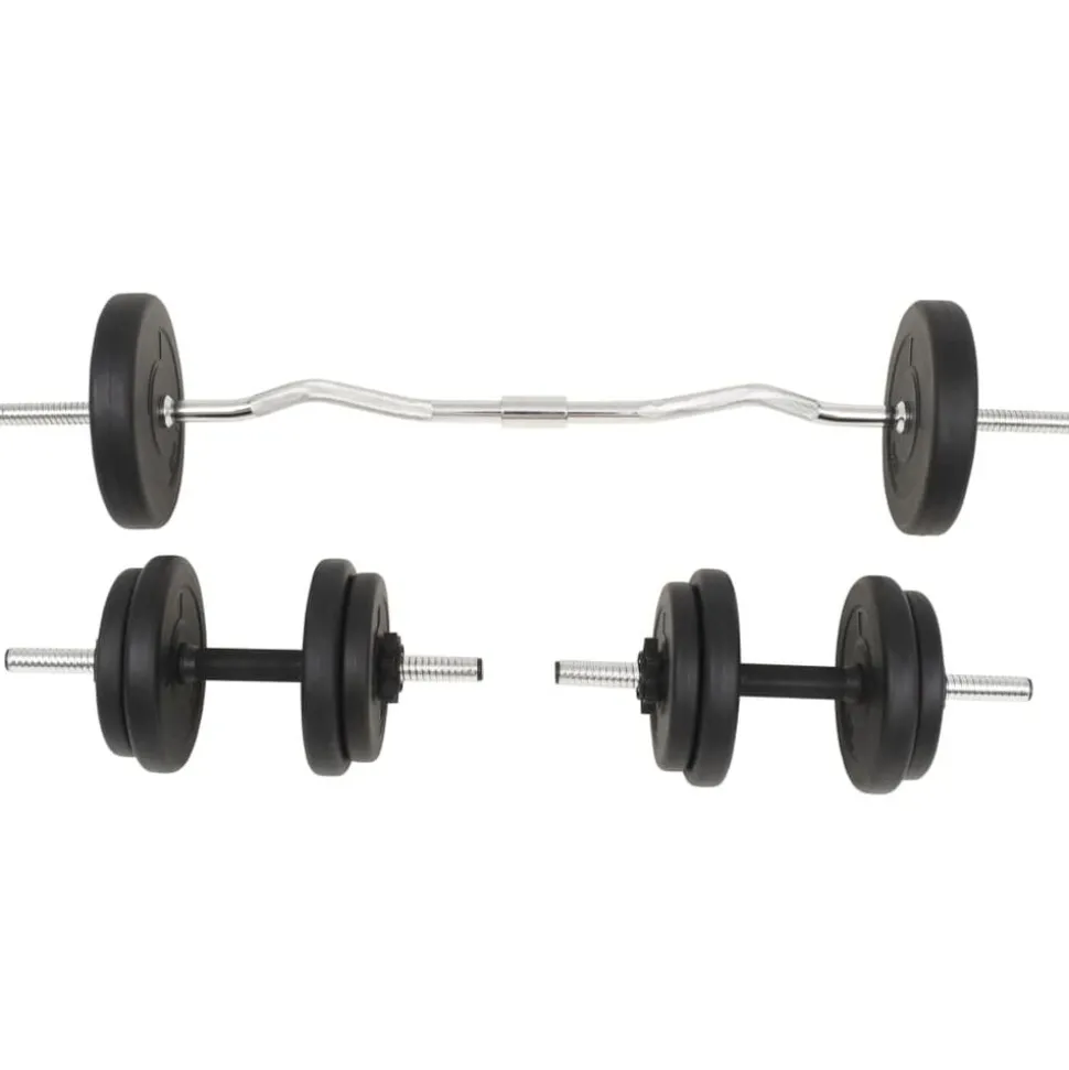 vidaXL Halterset 30 kg