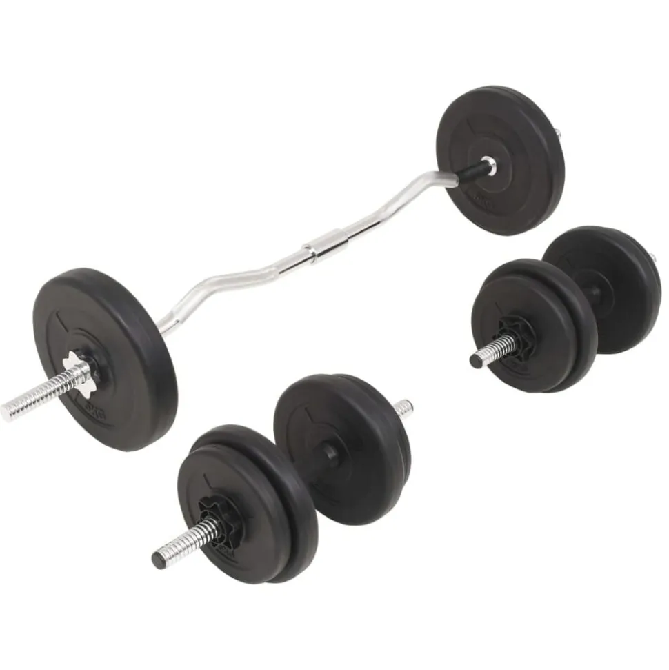 vidaXL Halterset 30 kg