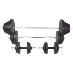 vidaXL Halterset 120 kg