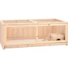 vidaXL Hamsterkooi 104x52x38 cm massief vurenhout