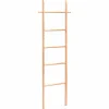 vidaXL Handdoekenladder 170 cm massief walnotenhout