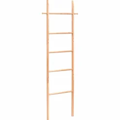 vidaXL Handdoekenladder 170 cm massief walnotenhout