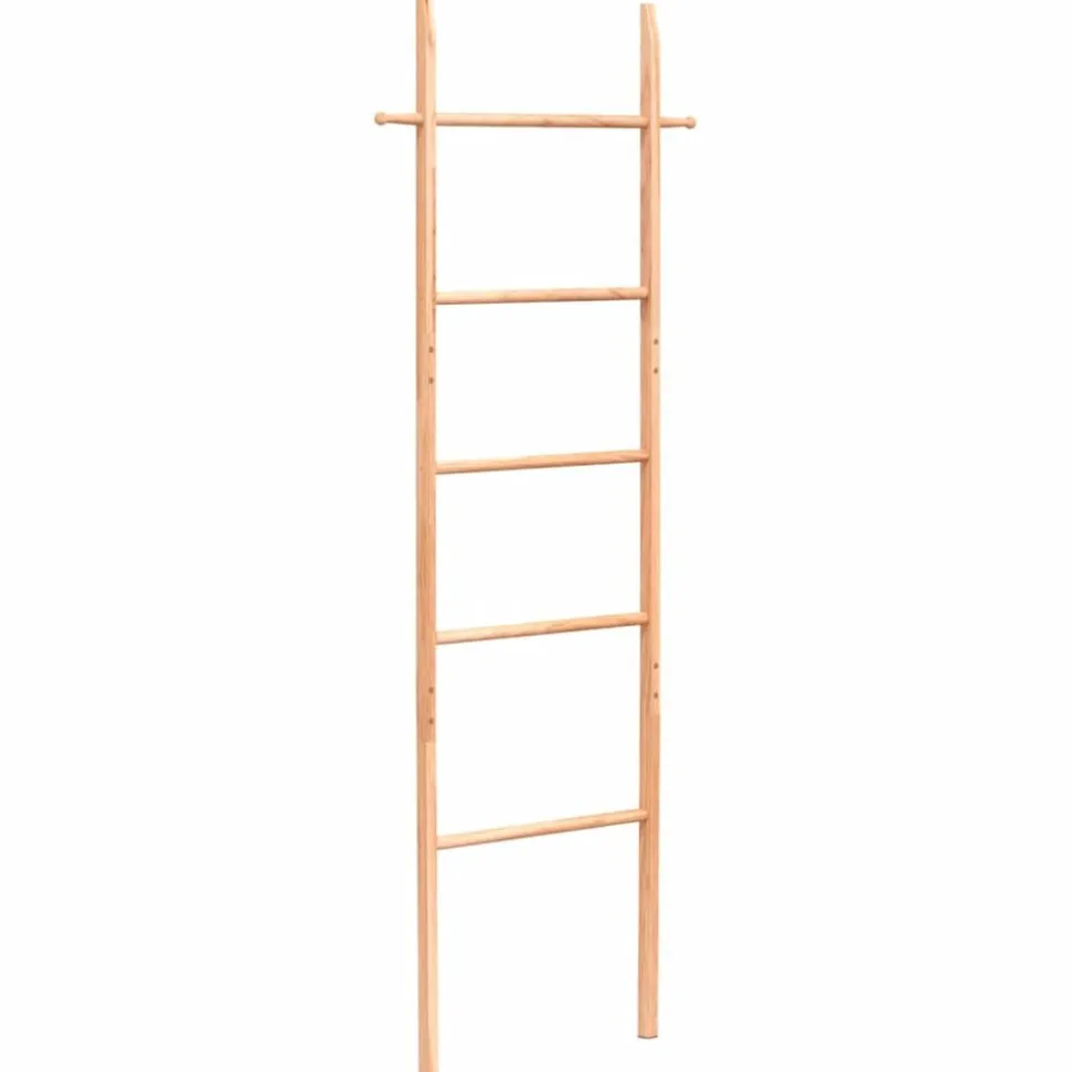 vidaXL Handdoekenladder 170 cm massief walnotenhout