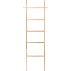 vidaXL Handdoekenladder 170 cm massief walnotenhout