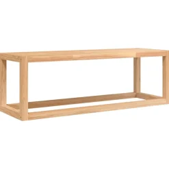 vidaXL Handdoekenrek 60x20x20 cm massief walnotenhout