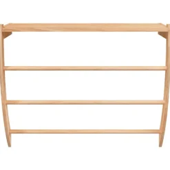 vidaXL Handdoekenrek 60x25,5x49 cm massief walnotenhout