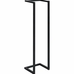 vidaXL Handdoekenrek 25x20x95 cm ijzer zwart