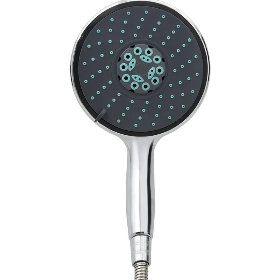 vidaXL Handdouche multifunctioneel met slang van 1,5 m chroomkleurig