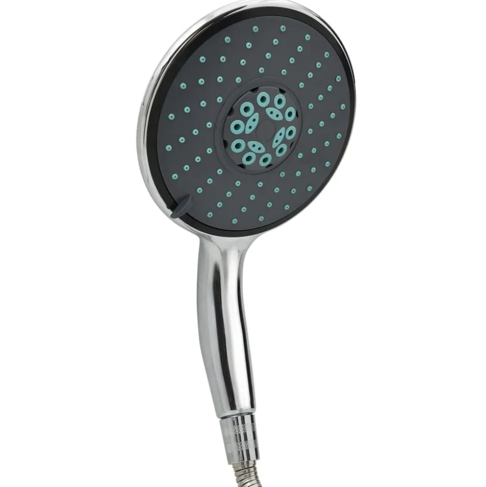 vidaXL Handdouche multifunctioneel met slang van 1,5 m chroomkleurig