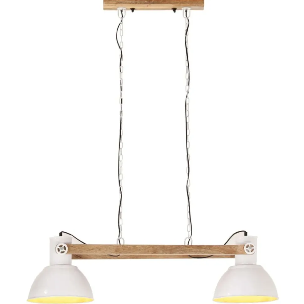 vidaXL Hanglamp industrieel 25 W E27 109 cm wit