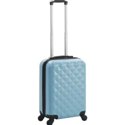 vidaXL Harde koffer ABS blauw