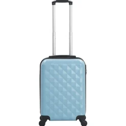 vidaXL Harde koffer ABS blauw