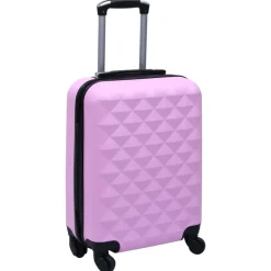 vidaXL Harde koffer ABS roze