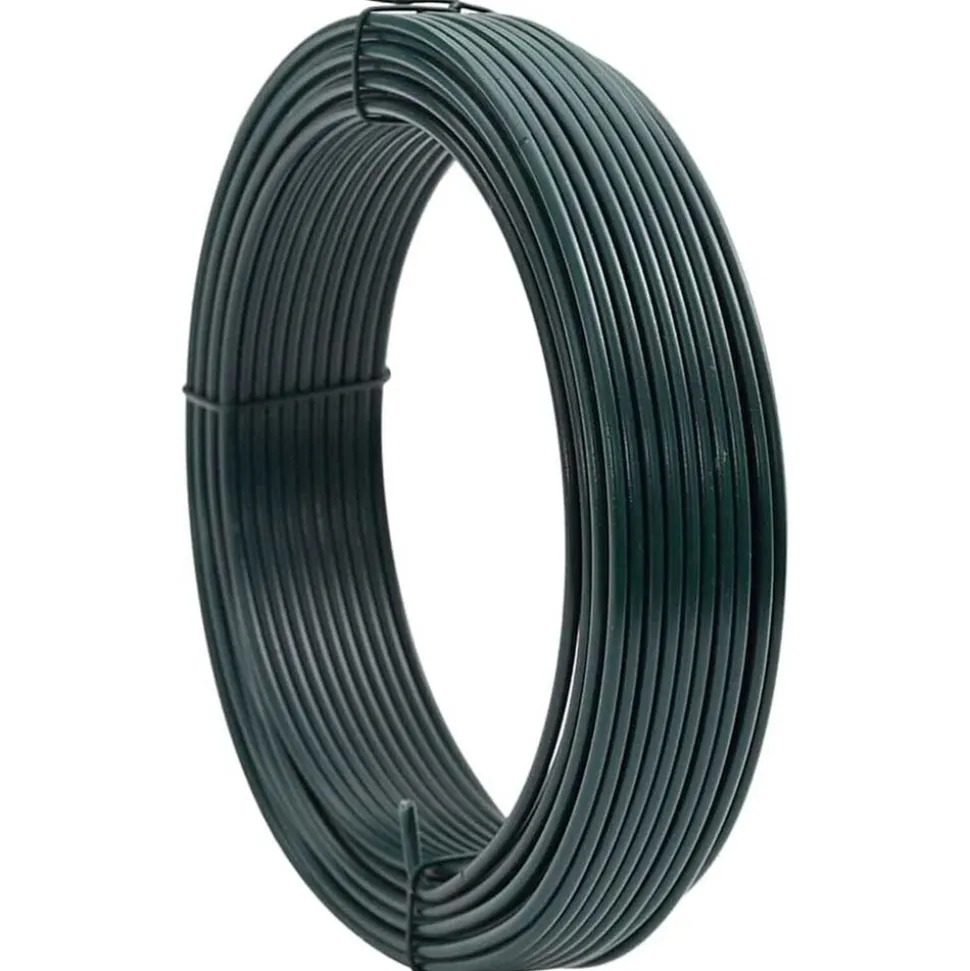 vidaXL Hek binddraad Groen 25 m PVC