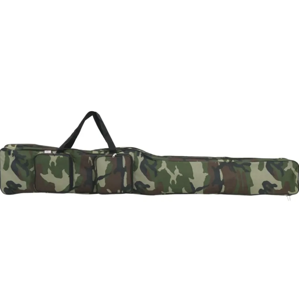 vidaXL Hengeltas 150 cm camouflage oxford stof groen