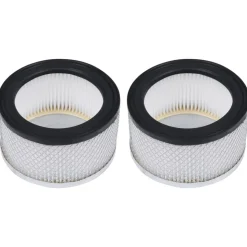 vidaXL HEPA-filters 2 st voor asstofzuigers wasbaar