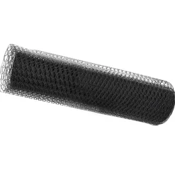 vidaXL Hexagon Hek Grijs 0,4 x 10 m PVC