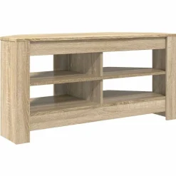 vidaXL HoekTVKast Sonoma Eiken 102 x 40,5 x 45 cm Bewerkt hout