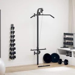 vidaXL Home gym met 2 katrollen wandgemonteerd