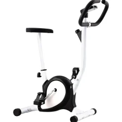 vidaXL Hometrainer met bandweerstand zwart
