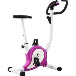 vidaXL Hometrainer met bandweerstand paars