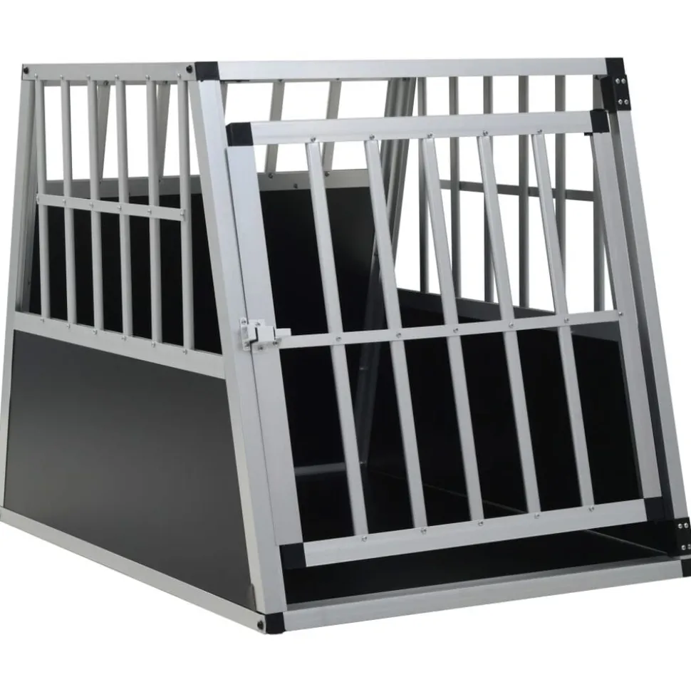 vidaXL Hondenbench met enkele deur 65x91x69,5 cm
