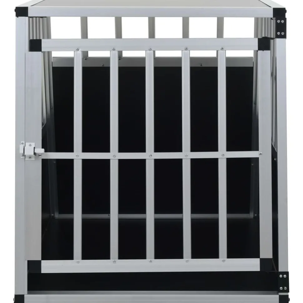 vidaXL Hondenbench met enkele deur 65x91x69,5 cm