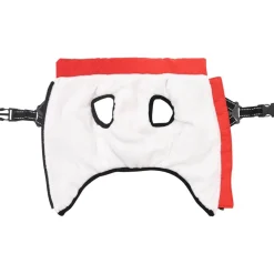 vidaXL Hondenjas Rood L24 Fleece en polyester