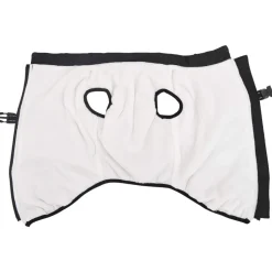 vidaXL Hondenjas Zwart L48 Fleece en polyester