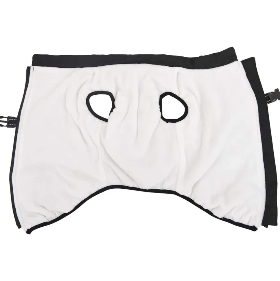 vidaXL Hondenjas Zwart L48 Fleece en polyester