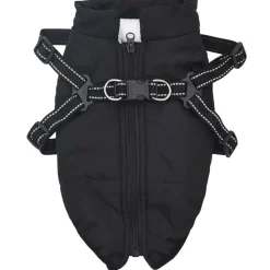 vidaXL Hondenjas Zwart L40 Fleece en polyester